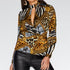Chemisier Femme Chic Léopard